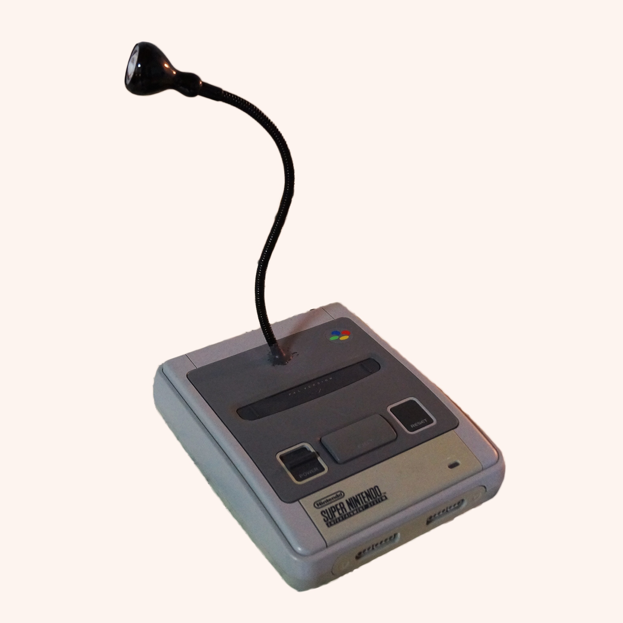 Lampe aus Super Nintendo Entertainment System