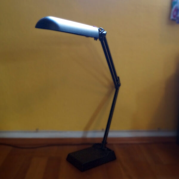 schwarze Retro Lampe 3