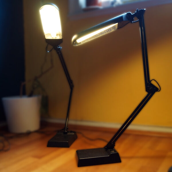 schwarze Retro Lampe 5